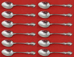 Hampton Court by Reed and Barton Sterling Silver Place Soup Spoon Set 12p 6 3/4"
