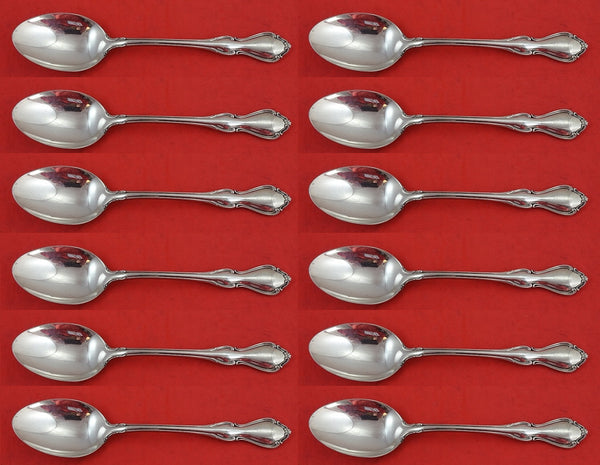 Hampton Court by Reed and Barton Sterling Silver Place Soup Spoon Set 12p 6 3/4"