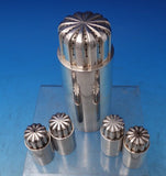 Bernadotte by Georg Jensen Sterling Silver Salt Pepper Seasoning Set 5pc (#7471)