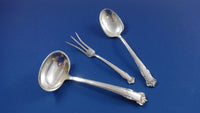 English Shell by Lunt Sterling Silver Flatware Service For 8 Set 55 Pieces