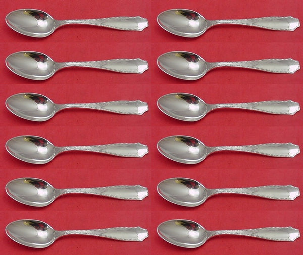 Marquise by Tiffany and Co Sterling Silver Place Soup Spoon Set of 12 pcs 6 7/8"