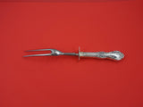 Wild Rose by International Sterling Silver Steak Fork w/ guard 8 3/4"