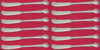 Old Master by Towle Sterling Silver Butter Spreaders Flat Handle 5 3/4" Set 12