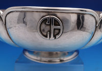 Kalo Sterling Silver Centerpiece Bowl Footed with Applied Mono" CR" #285 (#8161)