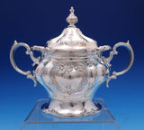Chantilly by Gorham Silverplate Sugar Bowl #YC1303 7" x 5 1/2" (#8535) Heirloom
