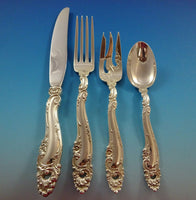 Decor by Gorham Sterling Silver Flatware Set For 8 Service 60 Pcs Many Servers!