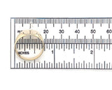10k Yellow Gold Signet Ring Blank (Not Engraved) Size 6.5 Jewelry (#J6326)