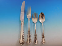 Georgian Rose by Reed & Barton Sterling Silver Flatware Set Service 71 pc Dinner