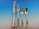 Georgian Rose by Reed & Barton Sterling Silver Flatware Set Service 71 pc Dinner