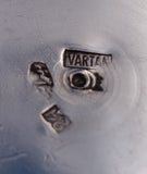 Persian 84 Silver Cup Engraved Geometric Design 3 3/8" Middle Eastern (#7825)