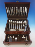 Contour by Towle Sterling Silver Flatware Set Service Mid Century Modern 80 pcs