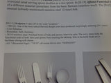 Wave Twist by The Main Course Stainless Steel Flatware set 40 pcs Modern Unused