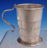 Shiebler Sterling Silver Travel Cup Collapsible #4656 2 1/2 "x2" 3.6ozt (#8729)