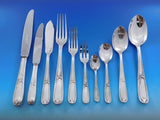 Grandbourg by Christofle Silverplate Flatware Set for 12 Service 129 Pieces