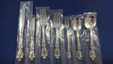 Melrose by Gorham Sterling Silver Flatware Set For 12 Service 86 Pieces