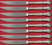 Chantilly by Gorham Sterling Silver Steak Knife Set 8pc Not Serrated Custom