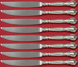 Chantilly by Gorham Sterling Silver Steak Knife Set 8pc Not Serrated Custom