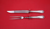 Gadroon by International Sterling Steak Carving Set 2pc knife 10" fork 8 3/4"