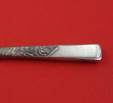 Rose Motif by Stieff Sterling Silver Butter Spreader Hollow Handle 6 1/4"