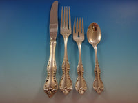 Debussy by Towle Sterling Silver Flatware Set For 12 Service 77 Pcs Dinner Size