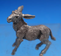 Buccellati Italian Sterling Silver Donkey Figurine 2 1/4" x 2 1/2" (#0312)