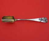 Duhme Aesthetic Applied Silver Cheese Scoop GW Large Hammered w/ Berries 8 3/4"