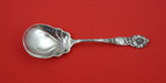 Wild Rose by Watson Sterling Silver Preserve Spoon 7 3/8"