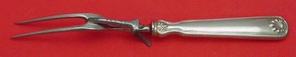 Shell and Thread by Tiffany and Co Sterling Silver Roast Carving Fork 10"
