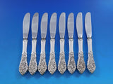 Florentine Lace Reed & Barton Sterling Silver Butter Spreader HH Modern Set 12