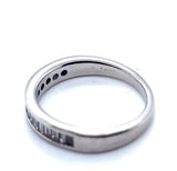 Platinum 1/2ct Genuine Natural Diamond Ring Wedding Band (#J4937)