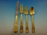 Milburn Rose Vermeil by Westmorland Sterling Regular Size Place Setting(s) 4pc
