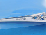 Queen's Lace by International Sterling Silver Relish Scoop Custom Made 5 3/4"