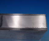 Mappin and Webb English Victorian Sterling Silver Box Double Hinge Lid (#7947)