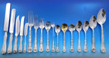 Wave Edge by Tiffany Sterling Silver Flatware Set Service 259 pcs Fitted Chest