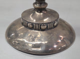Flanders by Mueck-Carey Co Sterling Silver Candelabra Pair 3-Light #943 (#5872)