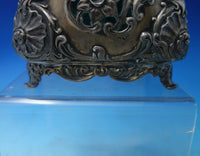 Imperial Queen by Whiting Glass Water Pitcher w/ Sterling Silver Overlay (#5668)