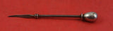 Ball End by Various Makers Sterling Silver Nut Pick 4 1/4" Victorian Art Silver