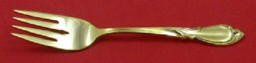 Rhapsody New Vermeil By International Sterling Silver Salad Fork 6 1/2" Gold