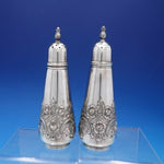 Reed and Barton Silverplate Salt and Pepper Shaker Pair Massive #700C (#4348)