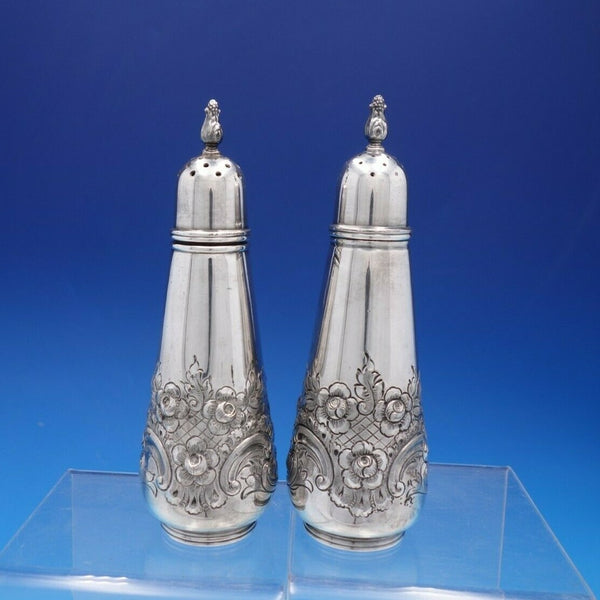 Reed and Barton Silverplate Salt and Pepper Shaker Pair Massive #700C (#4348)