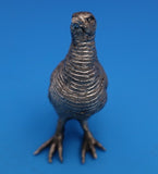 Buccellati Italian Sterling Silver Grouse / Pheasant Figurine 2" x 1 1/2" #0313