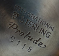 Prelude by International Sterling Silver Salt & Pepper Shakers 2pc #S118 (#1623)