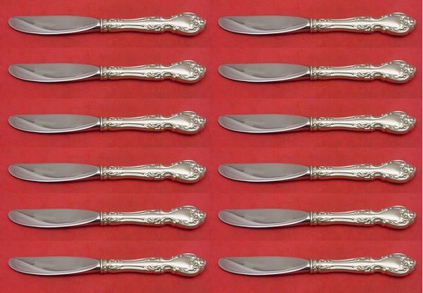 Melrose by Gorham Sterling Silver Butter Spreader HH Mod Set 12 pieces 6 1/4"