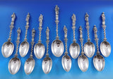 Apostles by Gorham Sterling Silver Flatware Set 13 pieces Large