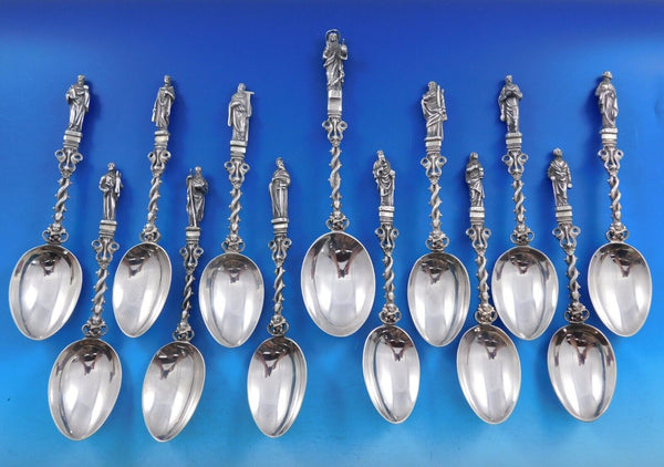 Apostles by Gorham Sterling Silver Flatware Set 13 pieces Large