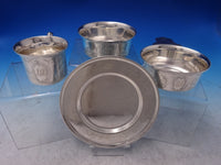 Lebkuecher and Co Sterling Silver Child's Set 4pc #2307-2 Nursery Rhymes (#7138)