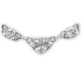Sterling Kalo Leaf Necklace Handwrought Jewelry by Bjarne Axness (#J6827)
