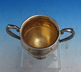 Rose Point by Wallace Sterling Silver Sugar Creamer GW with Tray 3pc (#8603)