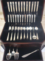 Classic Rose by Reed & Barton Sterling Silver Flatware Set 12 Service 75 Pieces