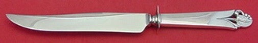 Woodlily by Frank Smith Sterling Silver Steak Carving Knife 10 1/2" Vintage